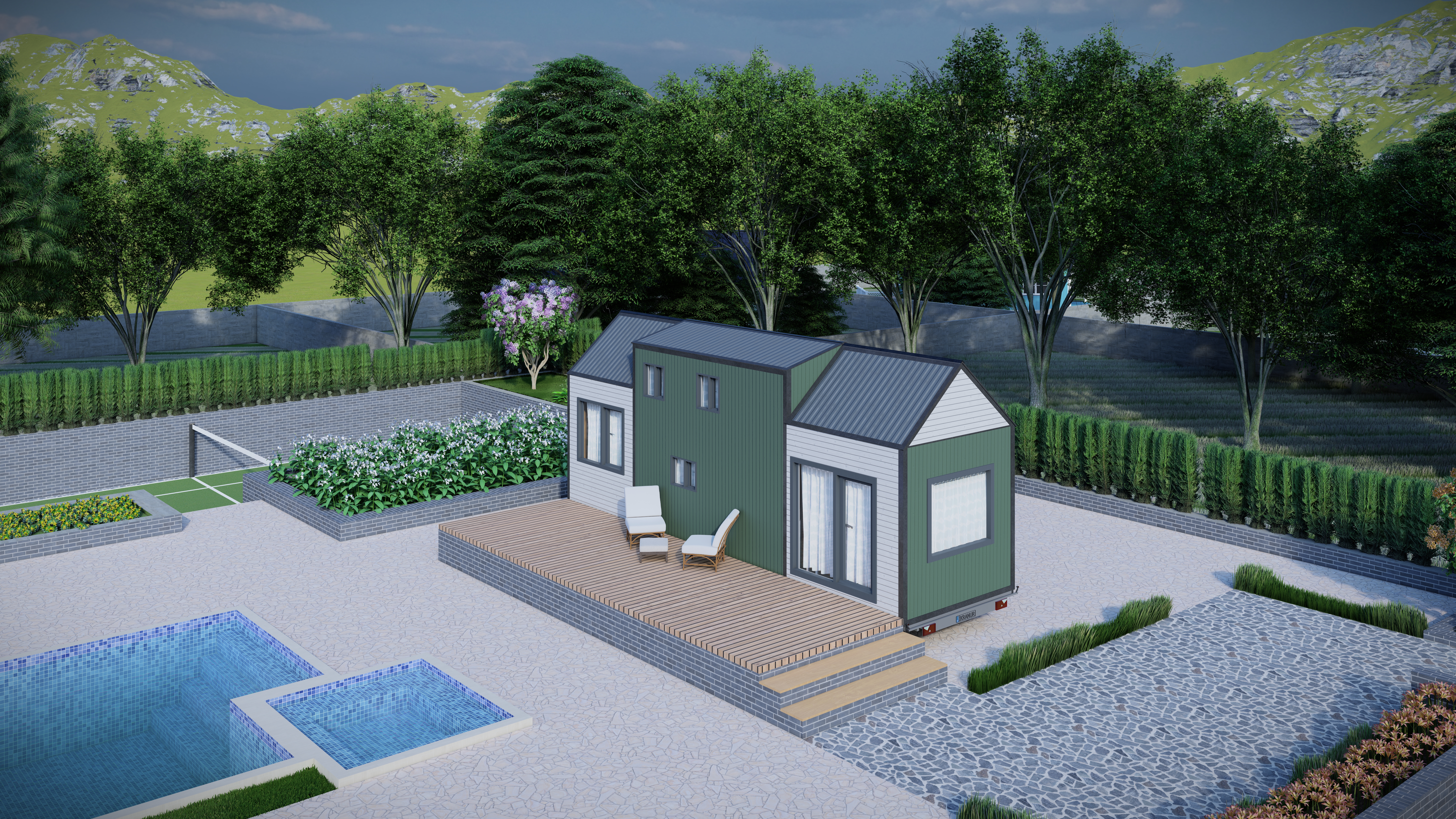 Tiny house Noble - espace nuit