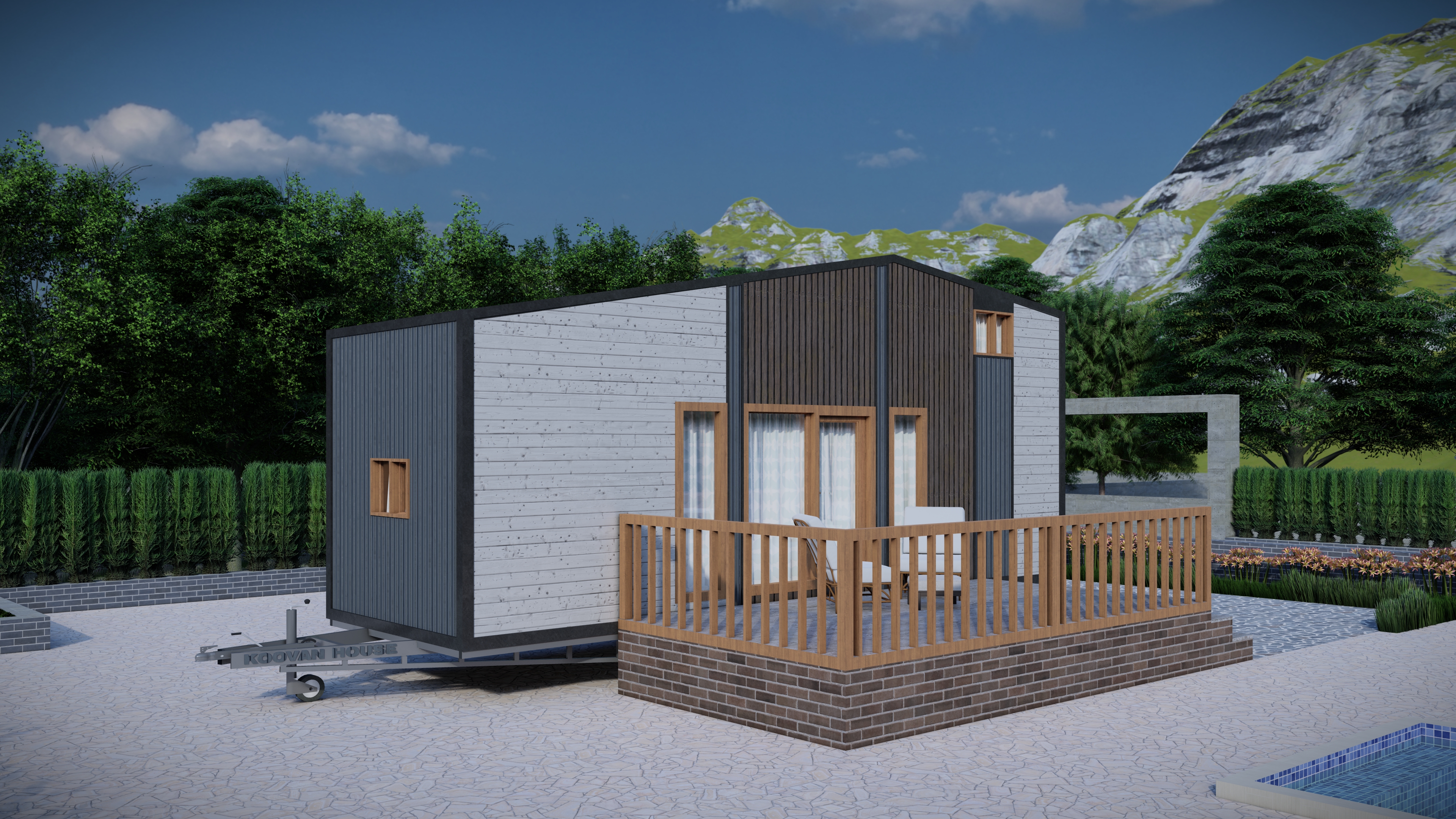 Tiny house Prestige - façade principale