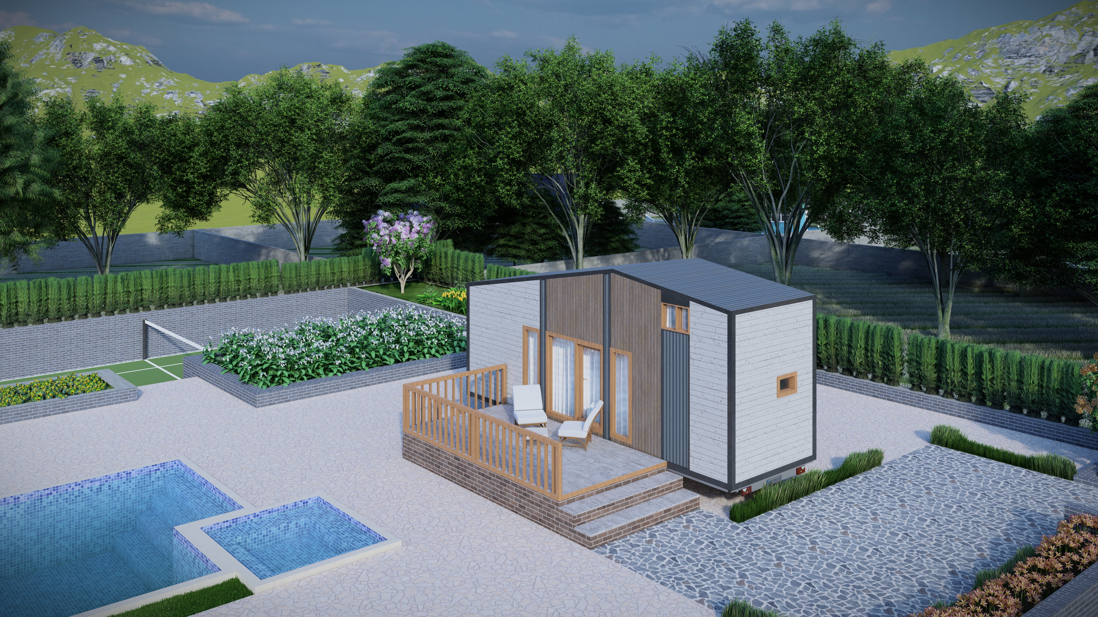 Tiny house Prestige - suite parentale